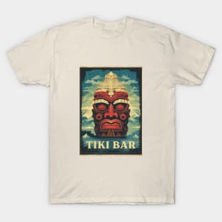 Tiki Bar | Retro Travel Style T-Shirt
